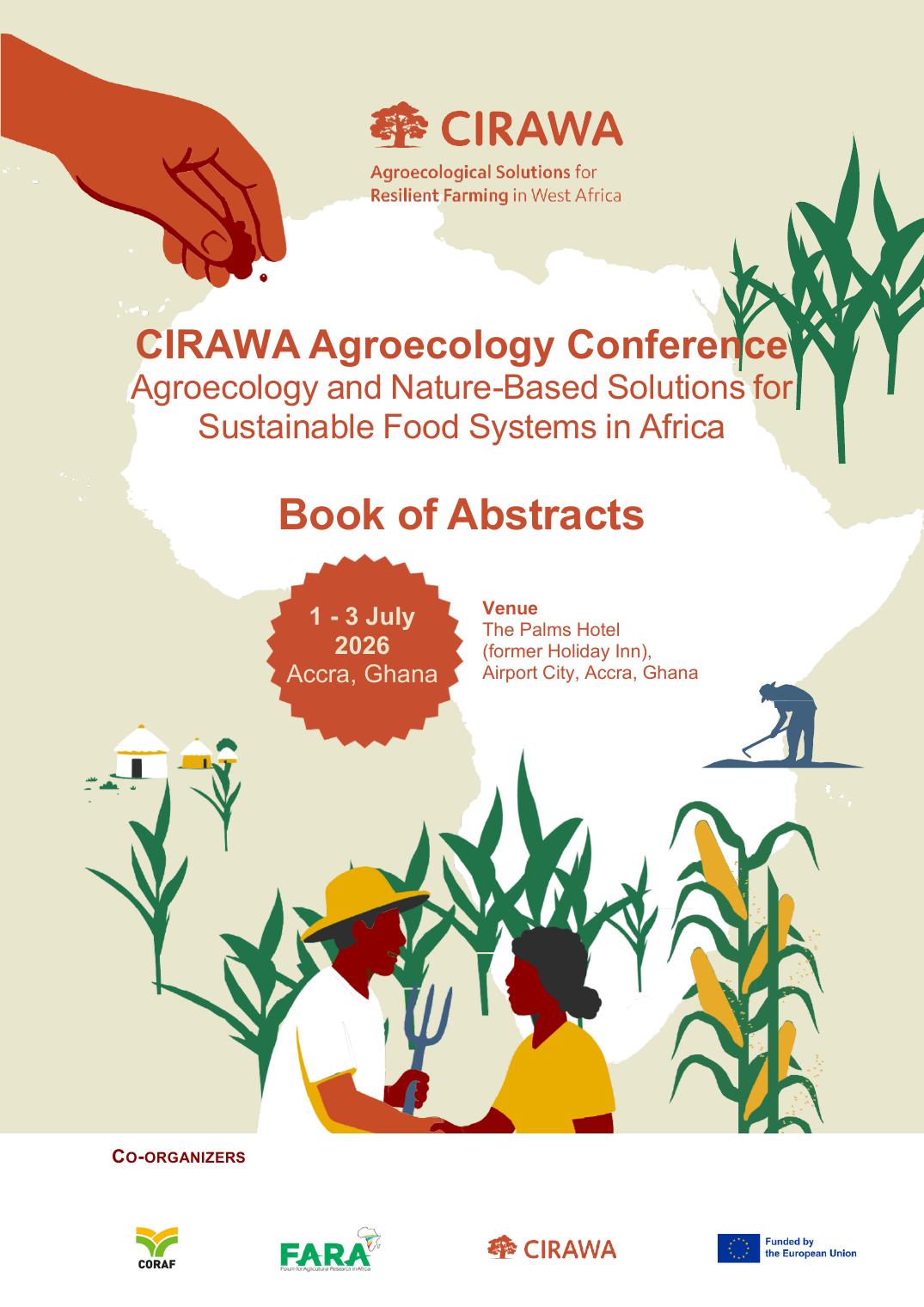 CIRAWA Conference 2026 Book of Abstracts cover